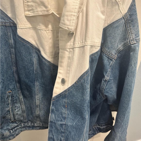 Blank NYC Two Tone Denim Jacket - Picture 2 of 3
